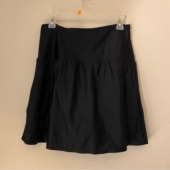 St John’s Bay Swim Suit Two Piece Top Size‎ 16 Bottom Size 14 Black-Turquoise - Picture 6 of 10